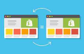 Schéma technique montrant la duplication d'URL sur Shopify